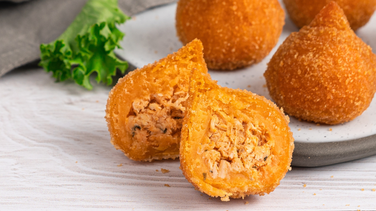 coxinha de frango